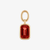 Garnet Earring Charm