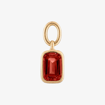 Garnet Earring Charm