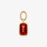 Garnet Earring Charm