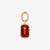 Garnet Earring Charm