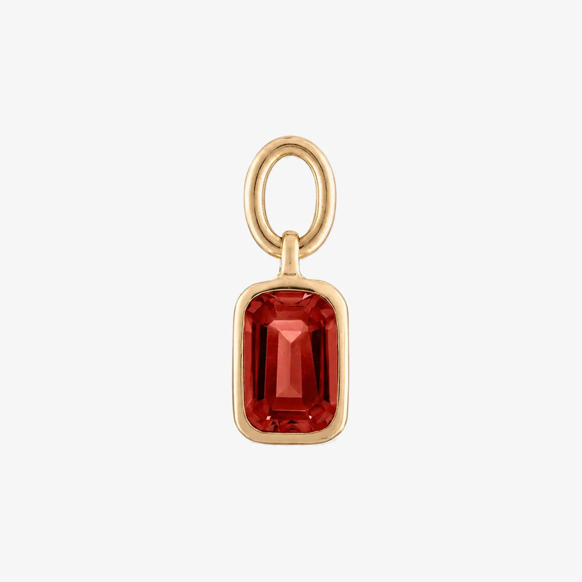 Garnet Earring Charm