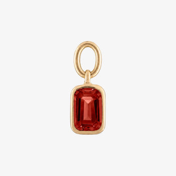 Garnet Earring Charm