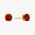 Garnet Stud Earrings