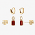 Texas A&M Logo Florentine Earring Bundle