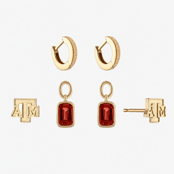 Texas A&M Logo Florentine Earring Bundle