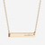 Smith Horizontal Bar Necklace