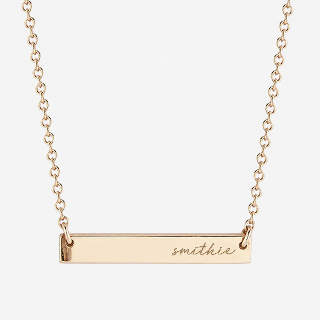 Smith Horizontal Bar Necklace