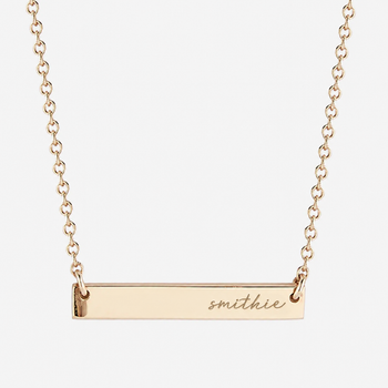 Smith Horizontal Bar Necklace