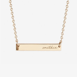 Smith Horizontal Bar Necklace