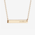 Smith Horizontal Bar Necklace