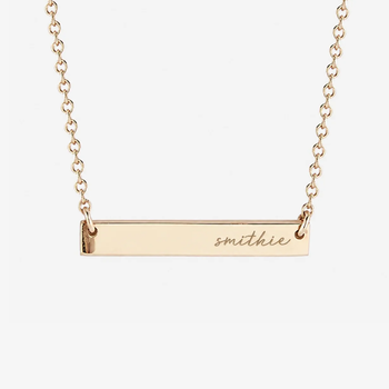 Smith Horizontal Bar Necklace