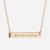 Cathedral Horizontal Bar Necklace