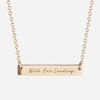 Cathedral Horizontal Bar Necklace
