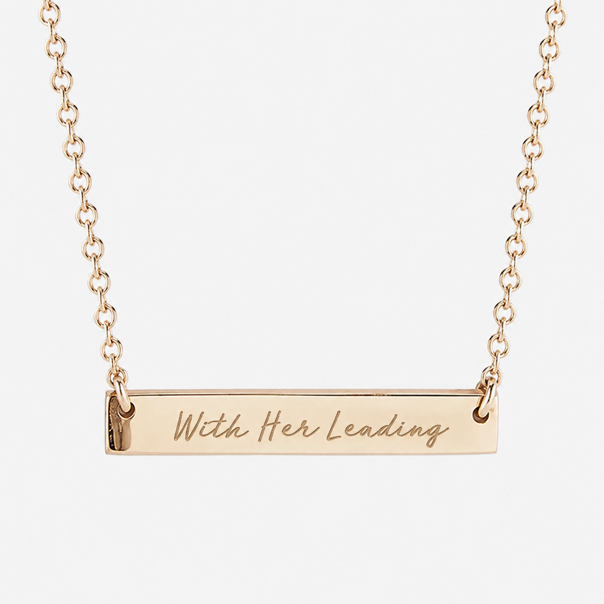 Cathedral Horizontal Bar Necklace