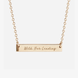 Cathedral Horizontal Bar Necklace