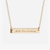 Cathedral Horizontal Bar Necklace
