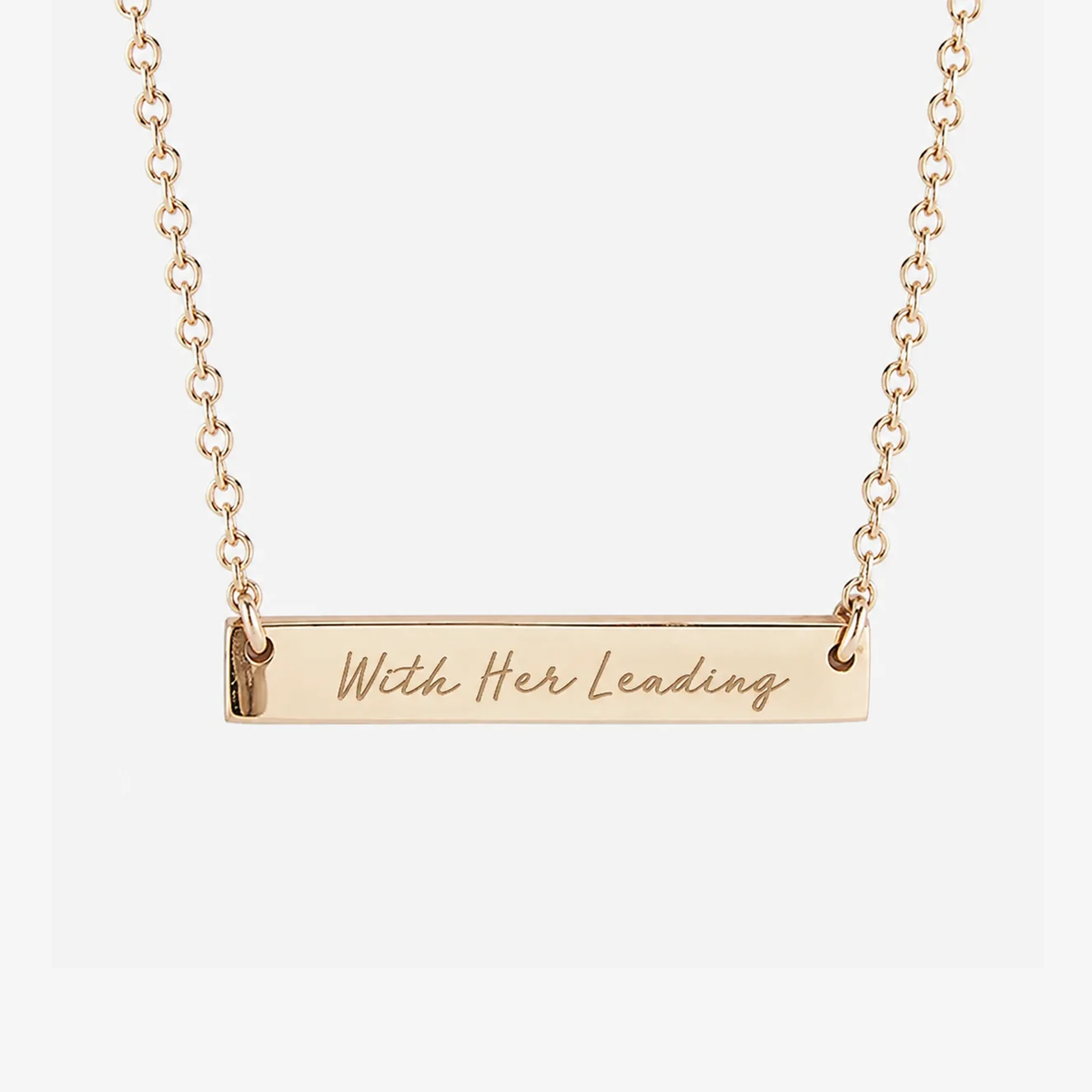 Cathedral Horizontal Bar Necklace