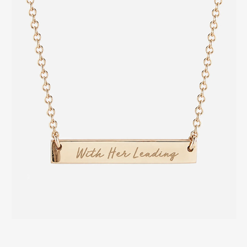 Cathedral Horizontal Bar Necklace