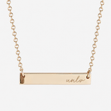 Nevada UNLV Horizontal Bar Necklace