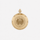 Texas A&M Crest 7-Point Diamond Pendant