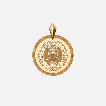 Texas A&M Florentine Crest Pendant