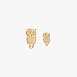 Chi Omega Owl Stud Earrings