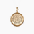 Chi Omega Sunburst Crest Pendant