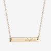 Claflin Horizontal Bar Necklace