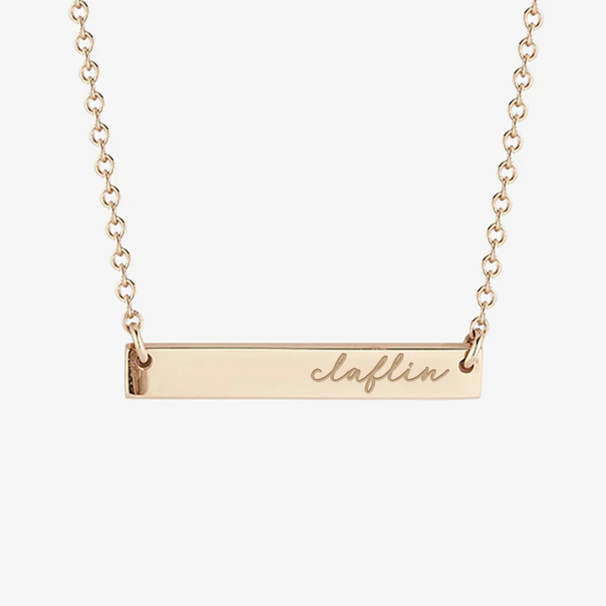 Claflin Horizontal Bar Necklace