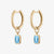 Blue Topaz Classic Earring Bundle