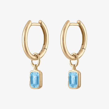 Blue Topaz Classic Earring Bundle