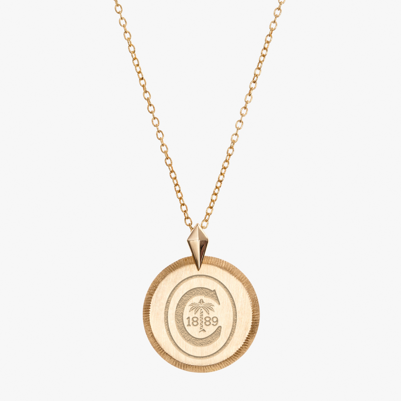 Clemson Florentine Pendant