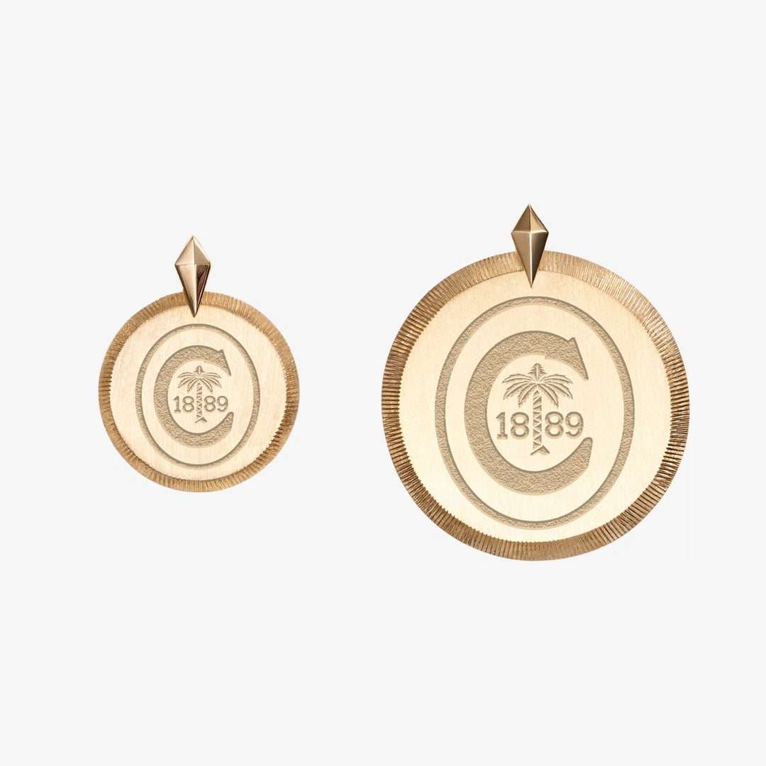 Clemson Florentine Pendant