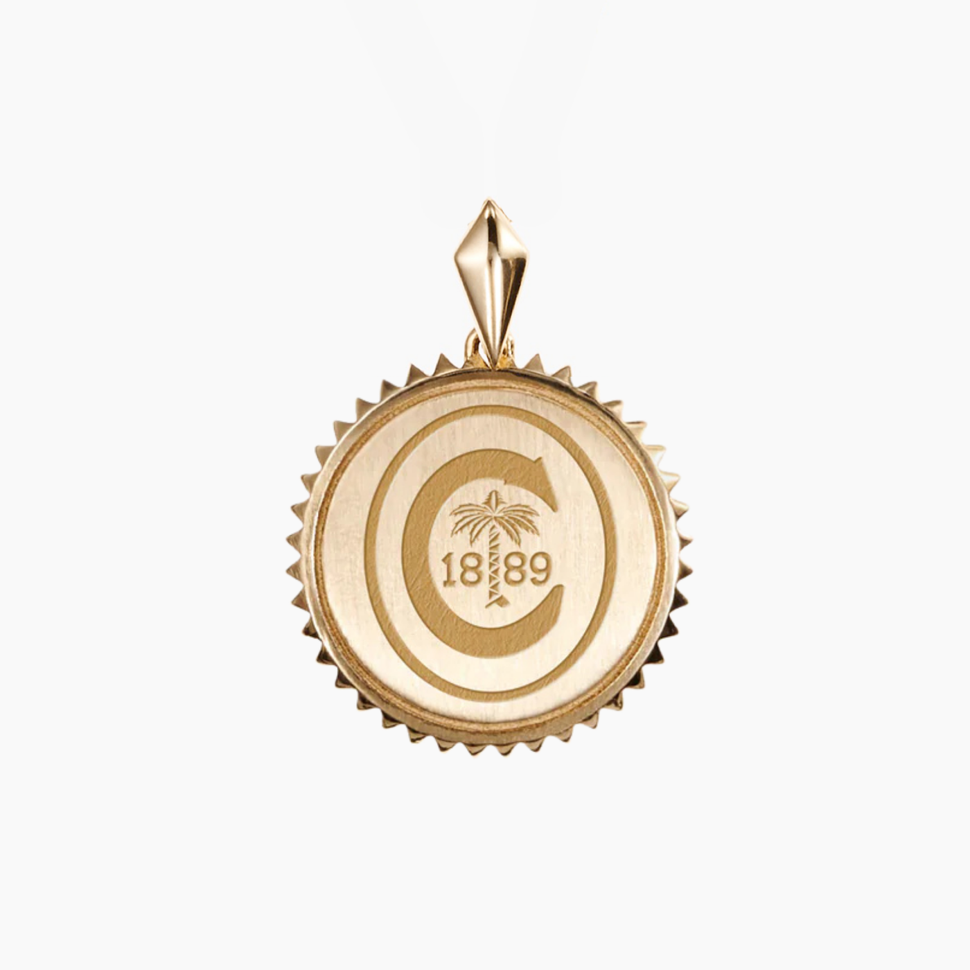 Clemson Sunburst Pendant
