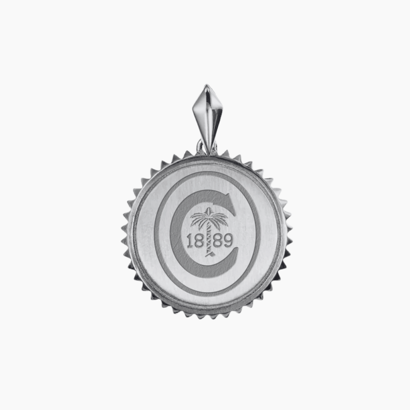 Clemson Sunburst Pendant