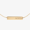 Alpha Omicron Pi Bracelet