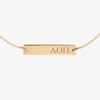 Alpha Omicron Pi Bracelet