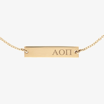 Alpha Omicron Pi Bracelet