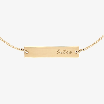 Bates Horizontal Bracelet