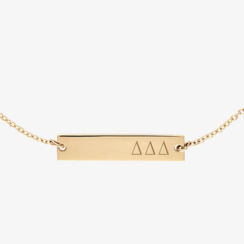 Delta Delta Delta Bracelet