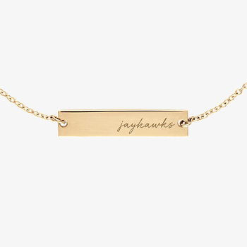 Kansas Jayhawks Bracelet