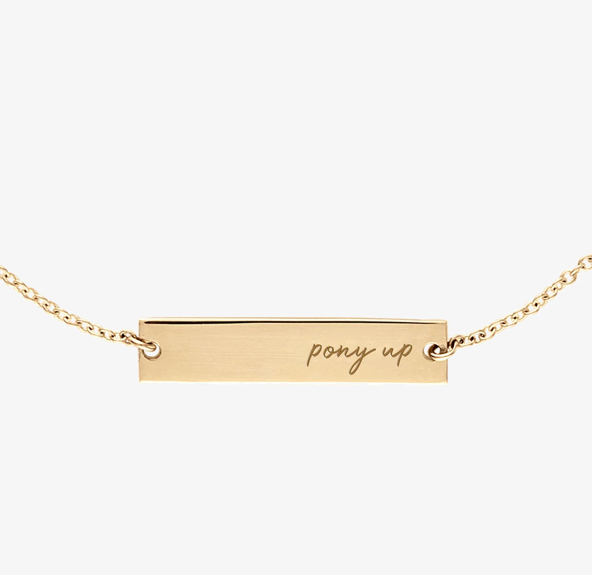 SMU Pony Up Bracelet