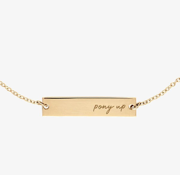 SMU Pony Up Bracelet