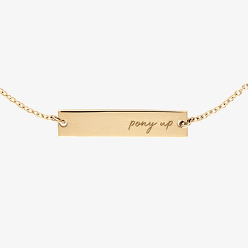 SMU Pony Up Bracelet