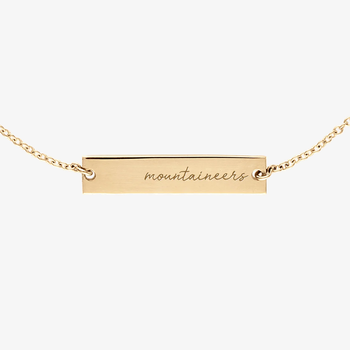 West Virginia Mountaineers Bracelet