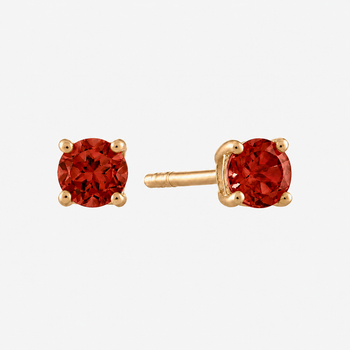 Garnet Stud Earrings