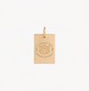 Tigerettes 50th Rectangle Pendant