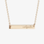 Colgate Horizontal Bar Necklace