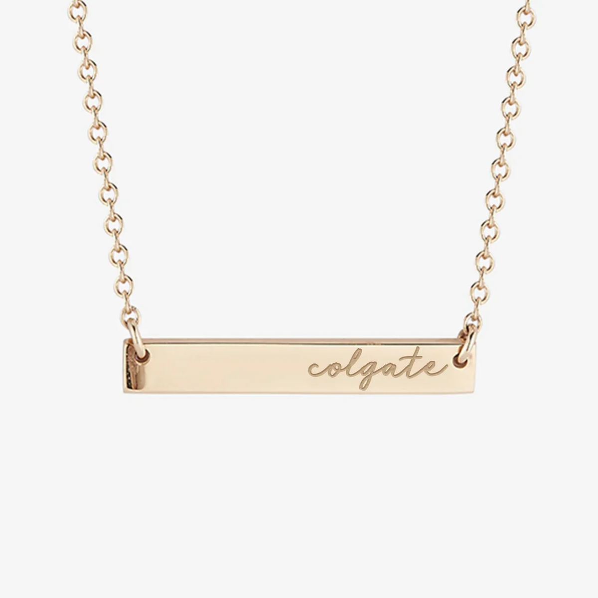 Colgate Horizontal Bar Necklace