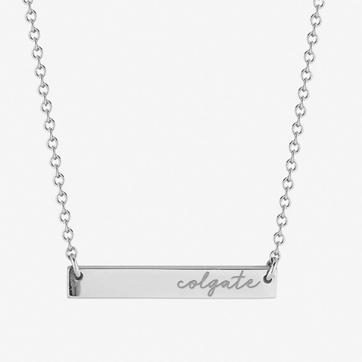 Colgate Horizontal Bar Necklace